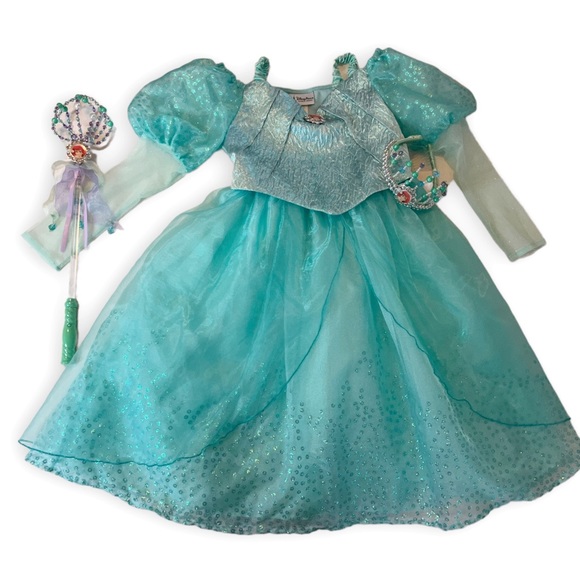 Disney Parks Ariel The Little Mermaid Costume SET -  veloxcontactcenter.com.br